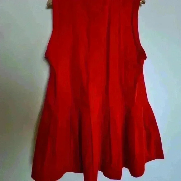 Free People Naomi Pleated Cotton Mini Dress - Picture 8 of 8